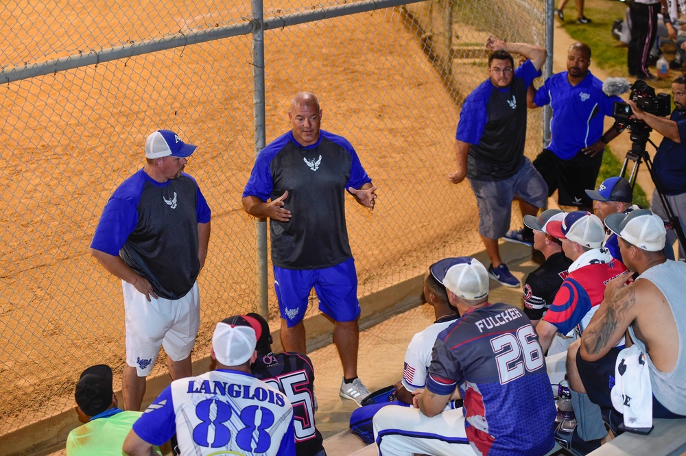 AF Mens Softball Trials Selection