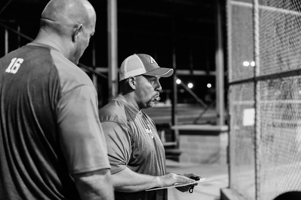 AF Mens Softball Trials Selection