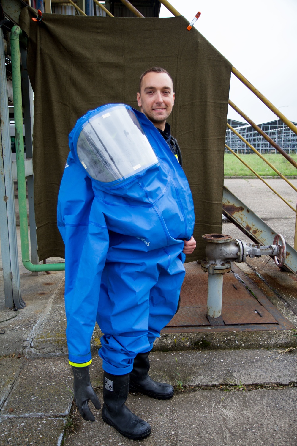 CBRN suits at NATO EADRCC's disaster response exercise2017