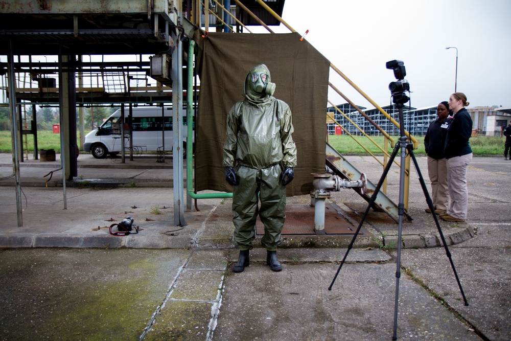 CBRN suits at NATO EADRCC's disaster response exercise2017