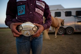 Not their first rodeo: Daughters of commander serve country with support