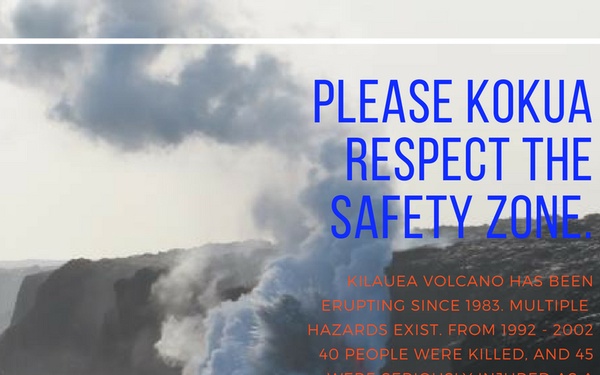 Coast Guard establishes temporary safety zone in vicinity of active Kilauea lava flow into Pacific Ocean off Hawaii’s Big Island
