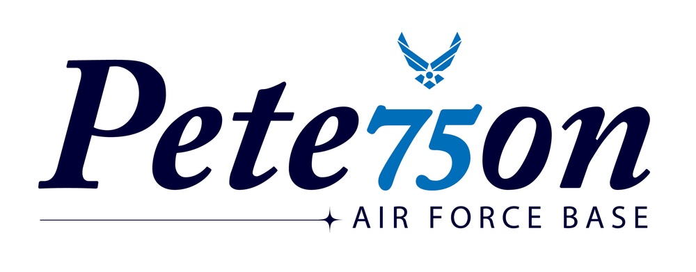 75th Anniversary of Peterson Air Force Base graphic