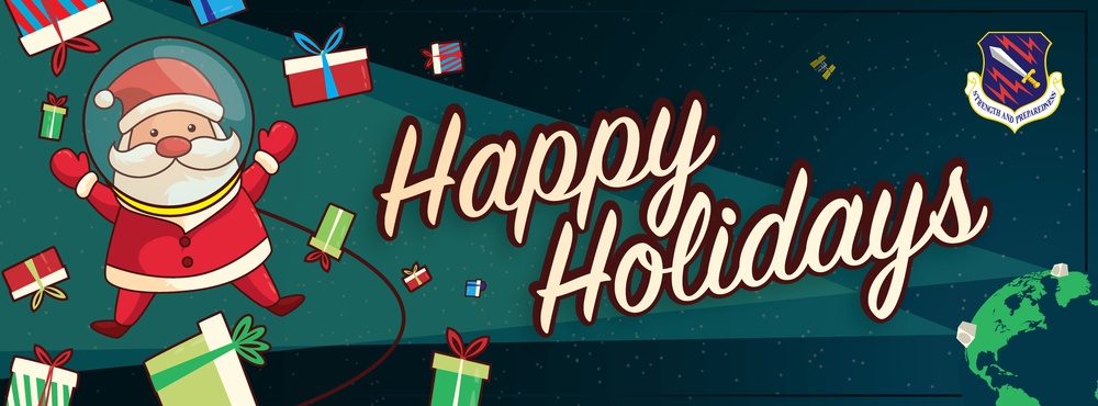 21st Space Wing Holiday Facebook cover