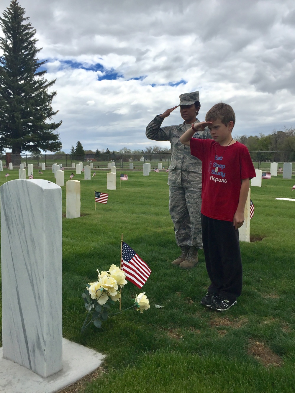 Wyoming school honors fallen