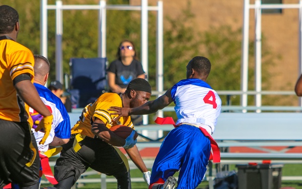 "Turkey Bowl" Flag Football Game, Army versus Air Force