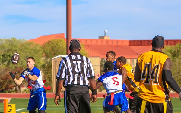 "Turkey Bowl" Flag Football Game, Army versus Air Force