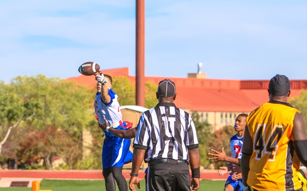 "Turkey Bowl" Flag Football Game, Army versus Air Force
