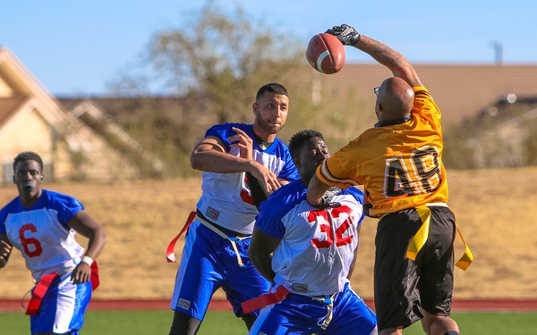 "Turkey Bowl" Flag Football Game, Army versus Air Force