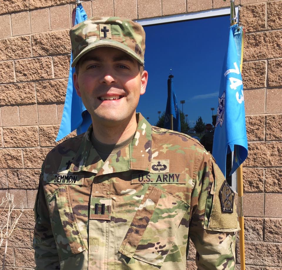 Meet Your Army: Army Chaplain Capt. Michael D. Demmon