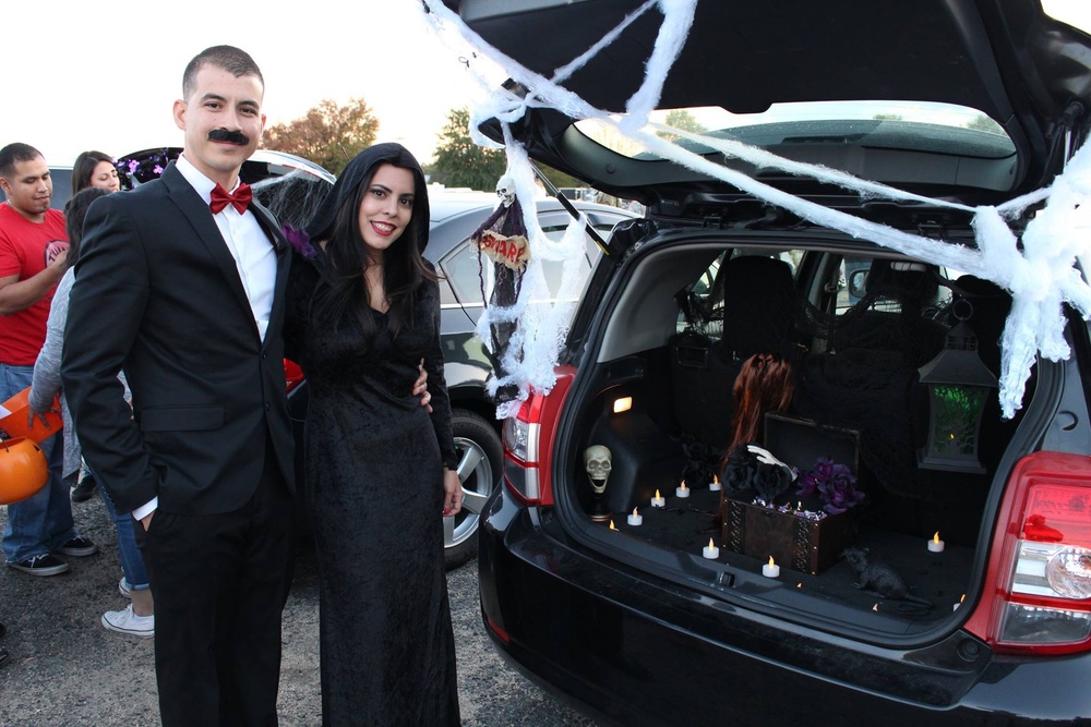 Trunk or Treat: 704th MI family event features decorated car trunks, haunted house, games, candy, gifts