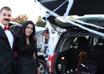 Trunk or Treat: 704th MI family event features decorated car trunks, haunted house, games, candy, gifts