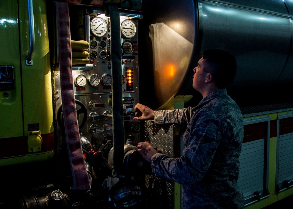 Night Shift Workers on Scott Air Force Base