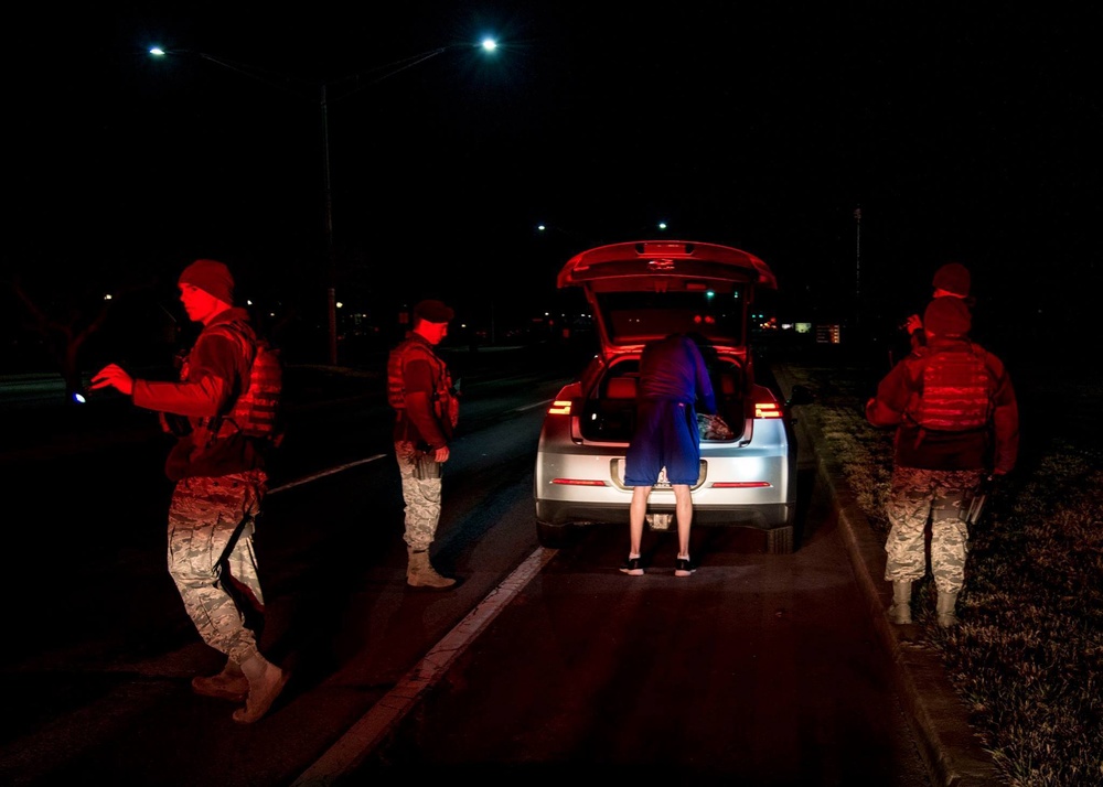 Night Shift Workers on Scott Air Force Base