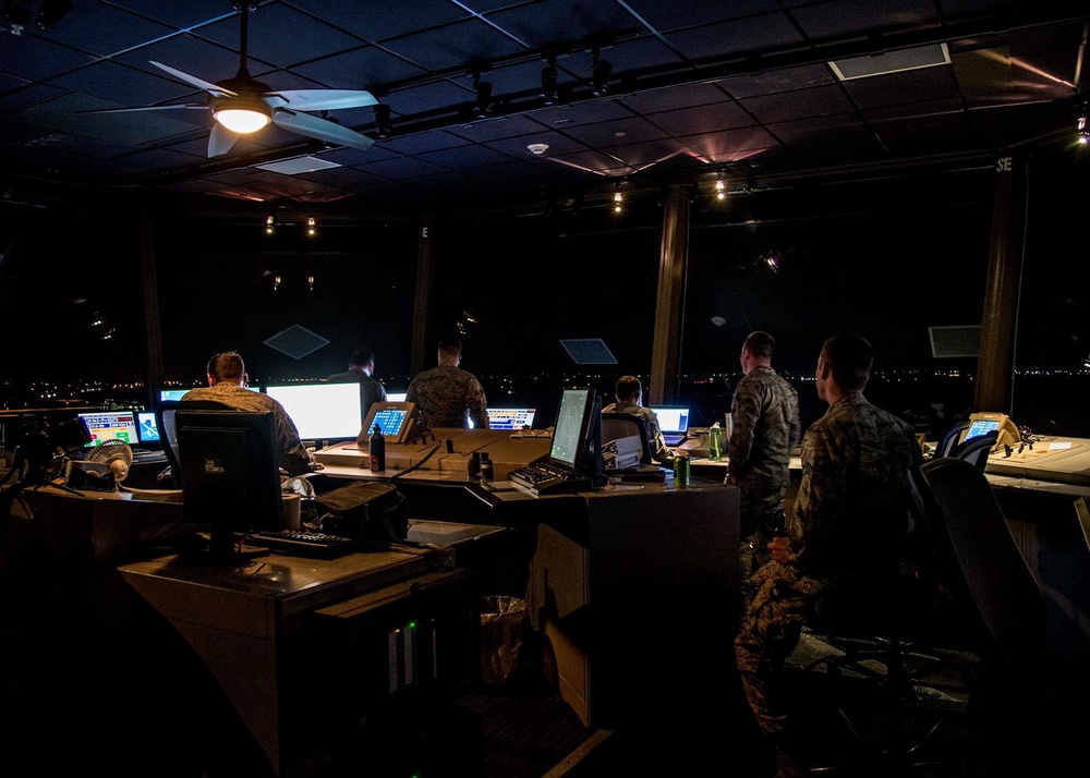 Night Shift Workers on Scott Air Force Base