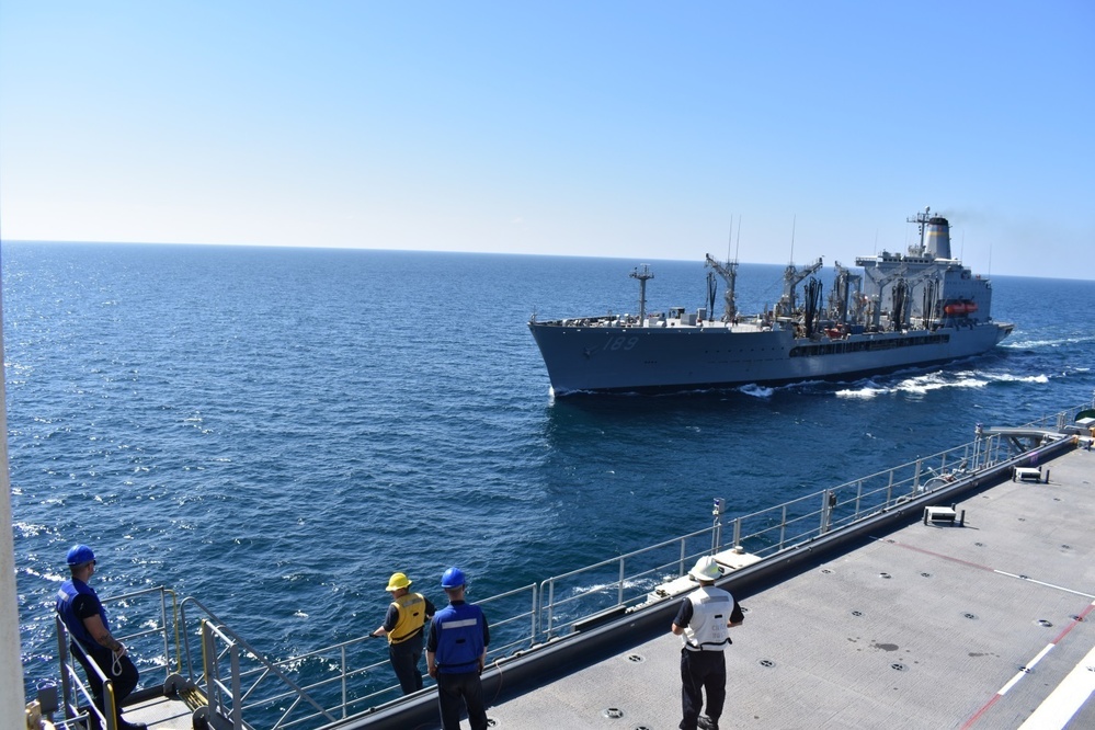 Underway aboard USS Lewis B. Puller