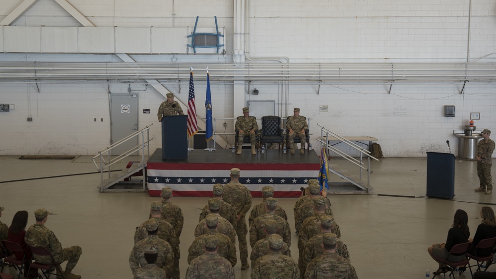 8th SOS change of command