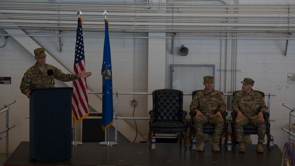 8th SOS change of command