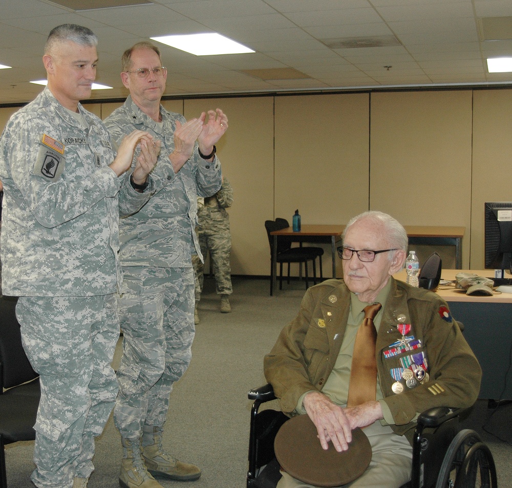 More than 70 years after war’s end, 92-year old WWII Veteran receives belated recognition