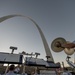Band of Mid America performs at St. Louis arch