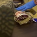 Airmen donate blood for Battle of the Badges campaign