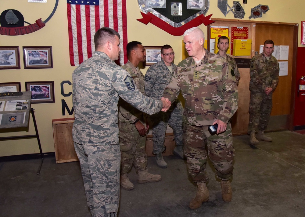 Air National Guard director visits AOR