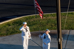 Joint Base Pearl Harbor-Hickam flies First Navy Jack