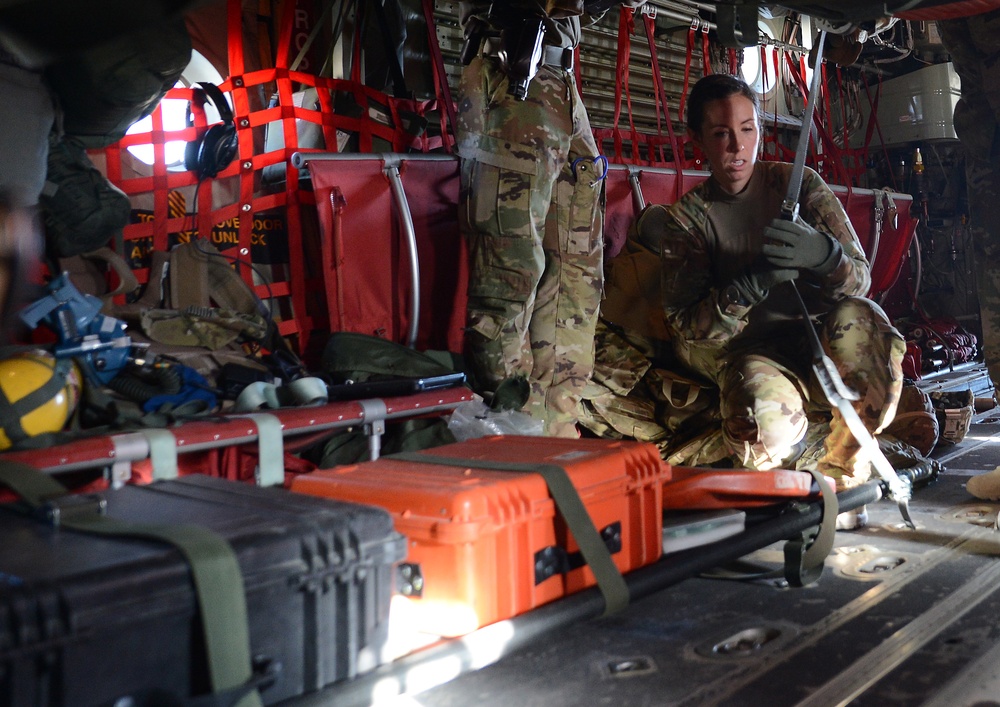 455 EAES Airman provides critical care anywhere