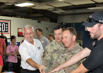 Remodeled USO opens in Kuwait