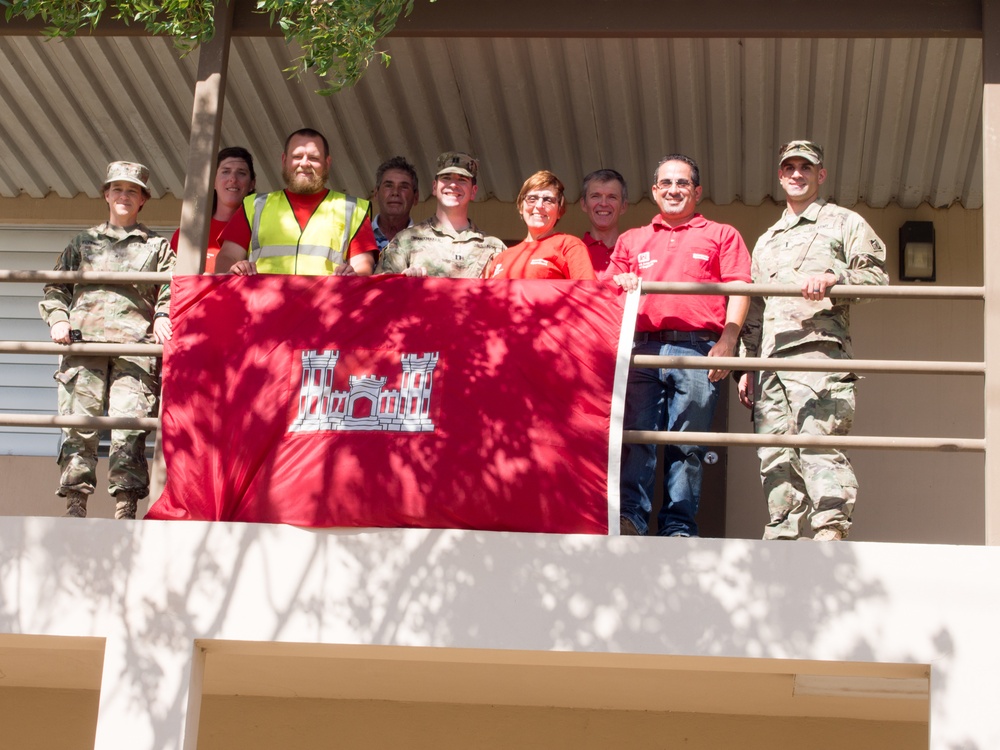 CG visit to RFO at Fort Allen