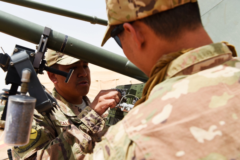 724th EABS communication squadron stays in touch with the outside world