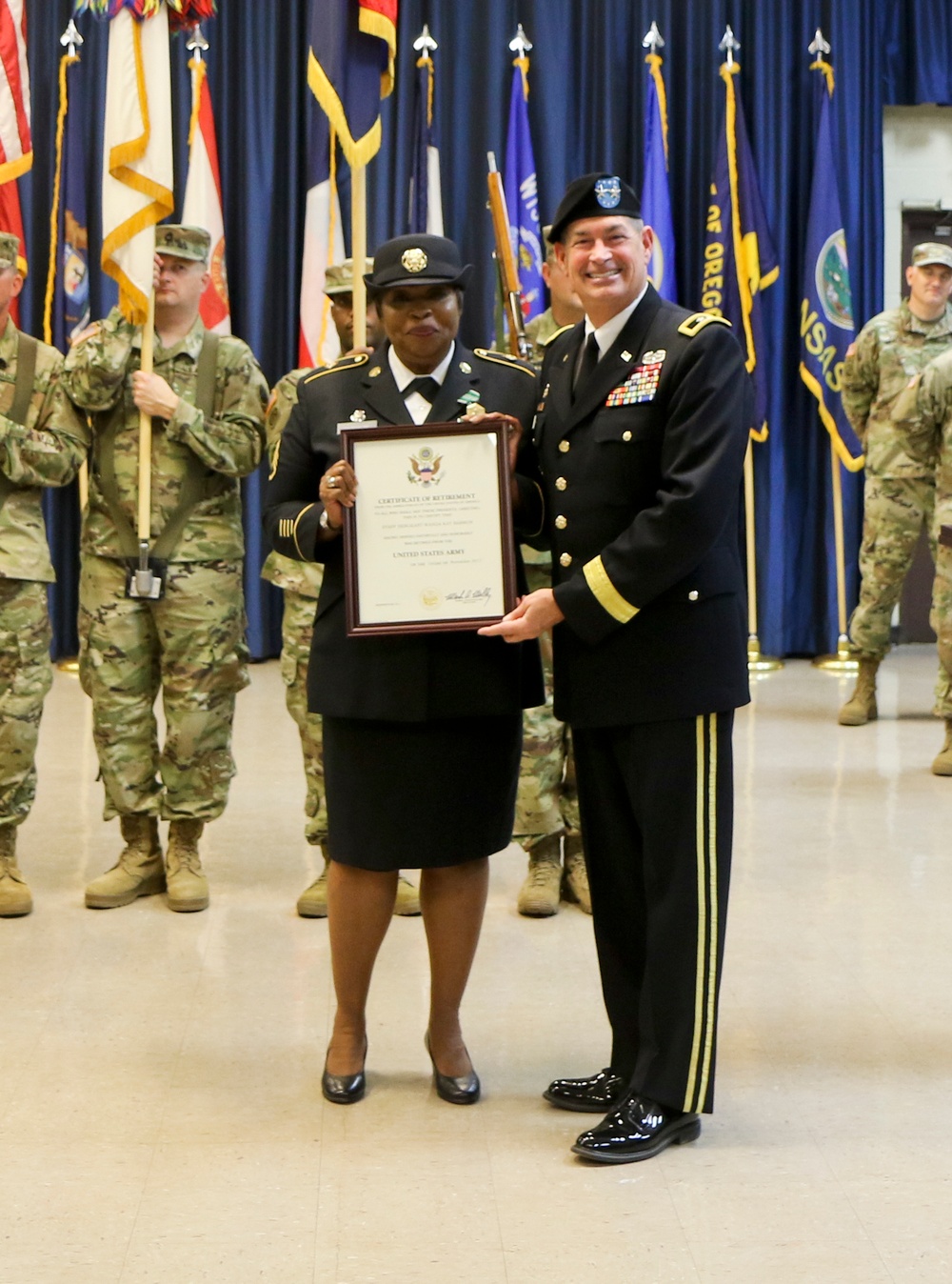 224 Years of Service: 108th TC bids farewell to retirees