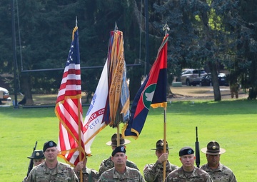 104th Division (Leader Training) Change of Command