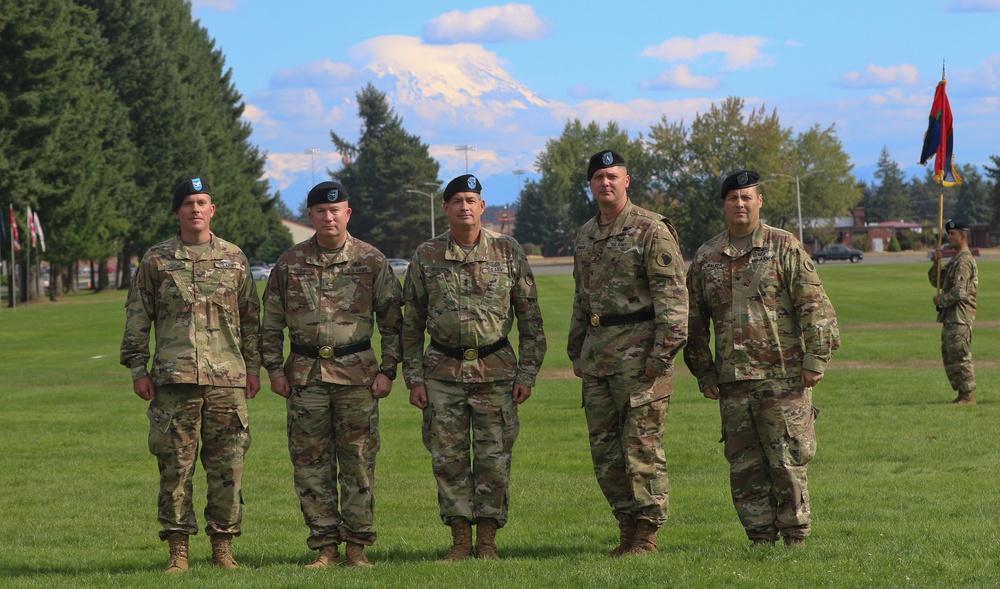 104th Division (Leader Training) Change of Command