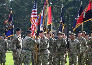 104th Division (Leader Training) Change of Command