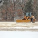 Crews move late-December snow at Fort McCoy