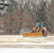 Crews move late-December snow at Fort McCoy