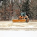 Crews move late-December snow at Fort McCoy