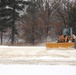 Crews move late-December snow at Fort McCoy