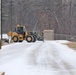 Crews move late-December snow at Fort McCoy