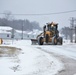 Crews move late-December snow at Fort McCoy