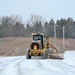 Crews move late-December snow at Fort McCoy