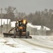 Crews move late-December snow at Fort McCoy