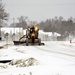 Crews remove late-December snow at Fort McCoy