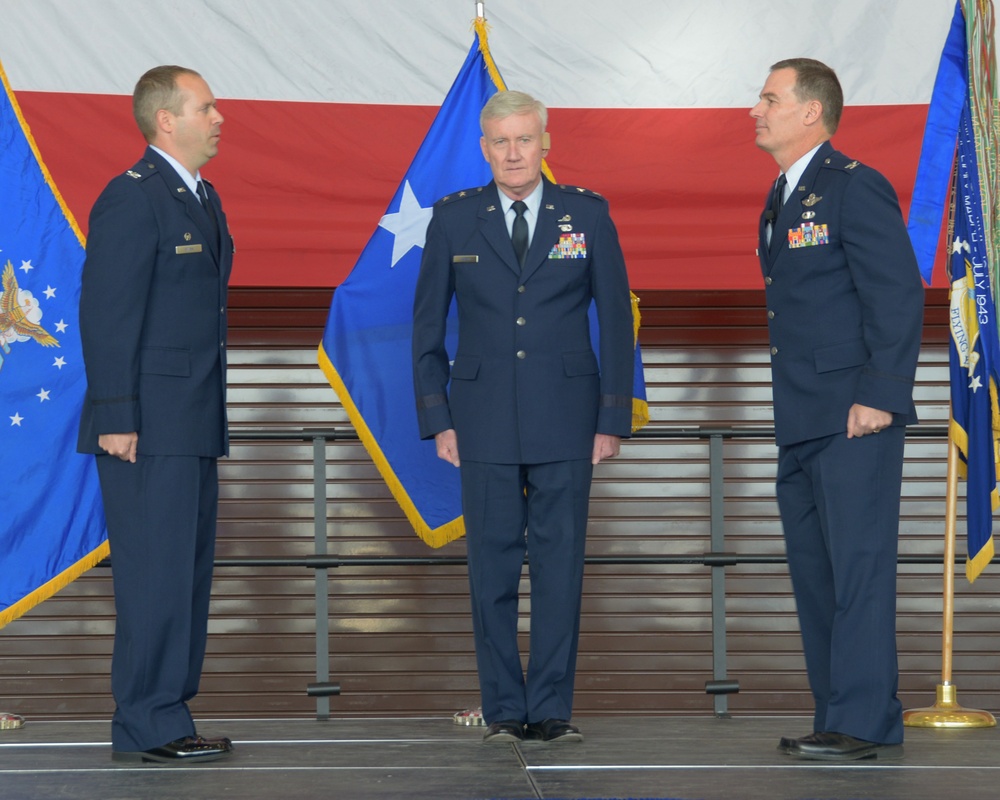 Passing the torch—wing has change in command