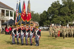 La. Guard’s Washington Artillery welcomes new commander