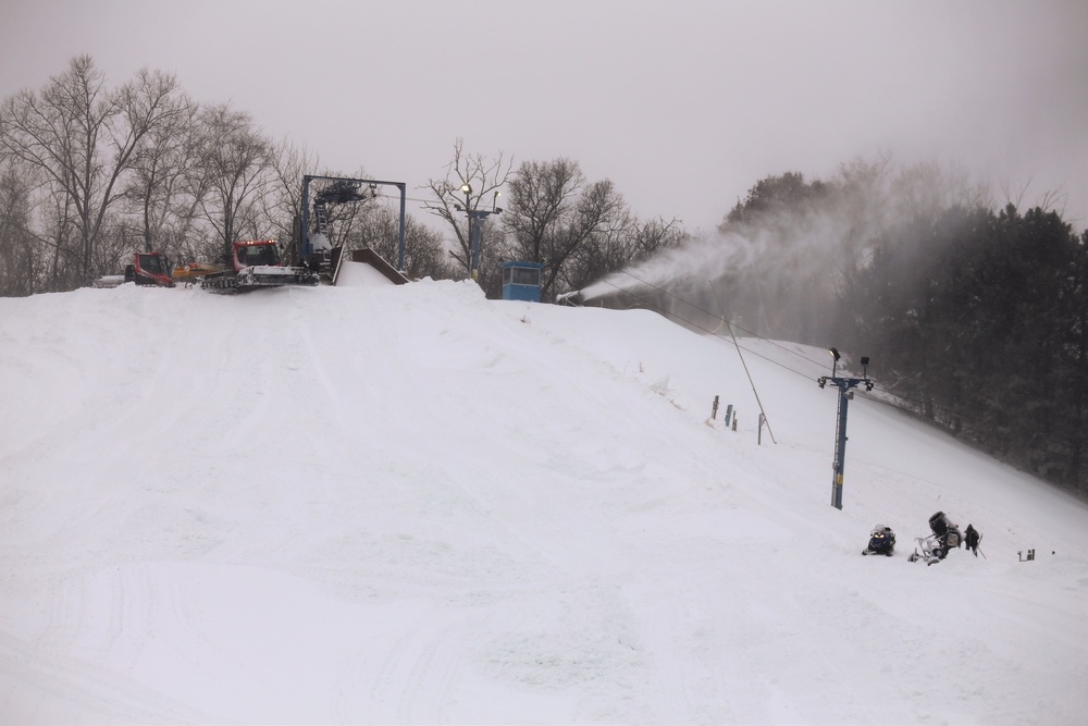 December 2017 ops at Whitetail Ridge Ski Area at Fort McCoy