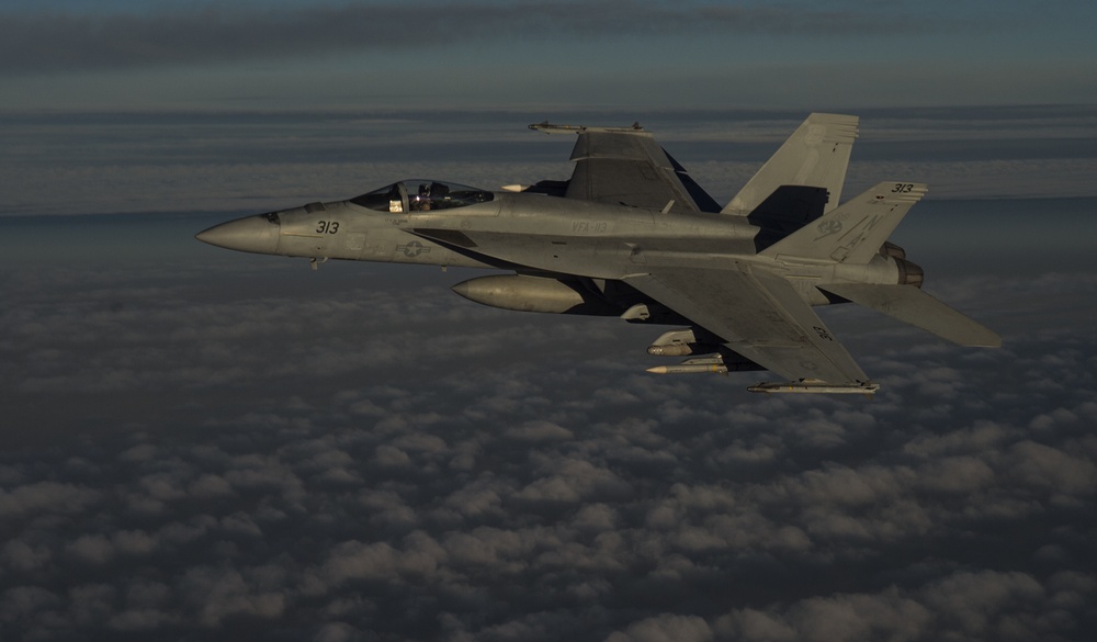 340th EARS refuels U.S. Navy F/A-18's and Royal Air Force GR4 Tornados over Iraq