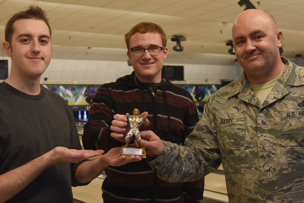 First shirts host dorm bowling event