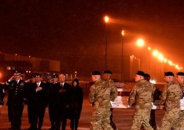 Army Sgt. 1st Class Mihail Golin honored in dignified transfer Jan. 3